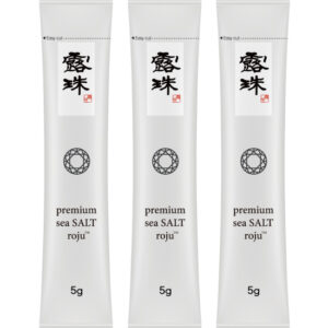 非加熱 5年熟成 プレミアム天日塩 ROJU SALT「5gx15=75g stick」