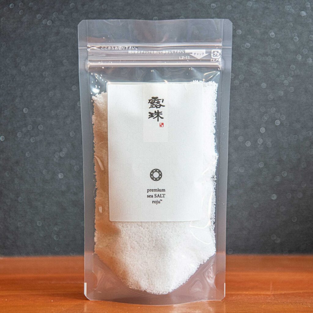 非加熱 5年熟成 プレミアム天日塩 ROJU SALT「180g」