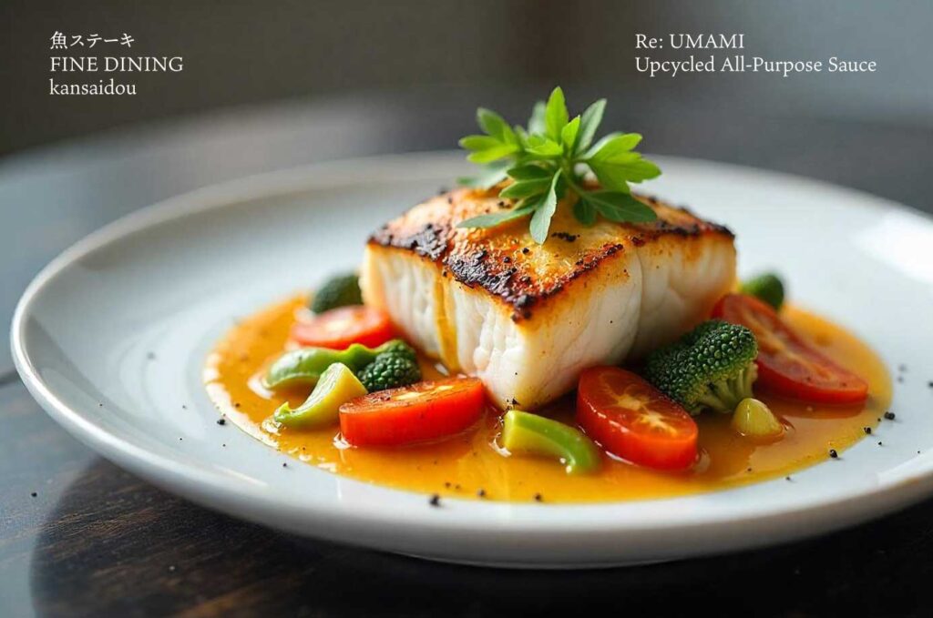 Re umami 旨みソース ロジュフード 調味料 魚料理ソース 魚を焼くときのタレ 牛丼 韓菜堂 ファインダイニング料理