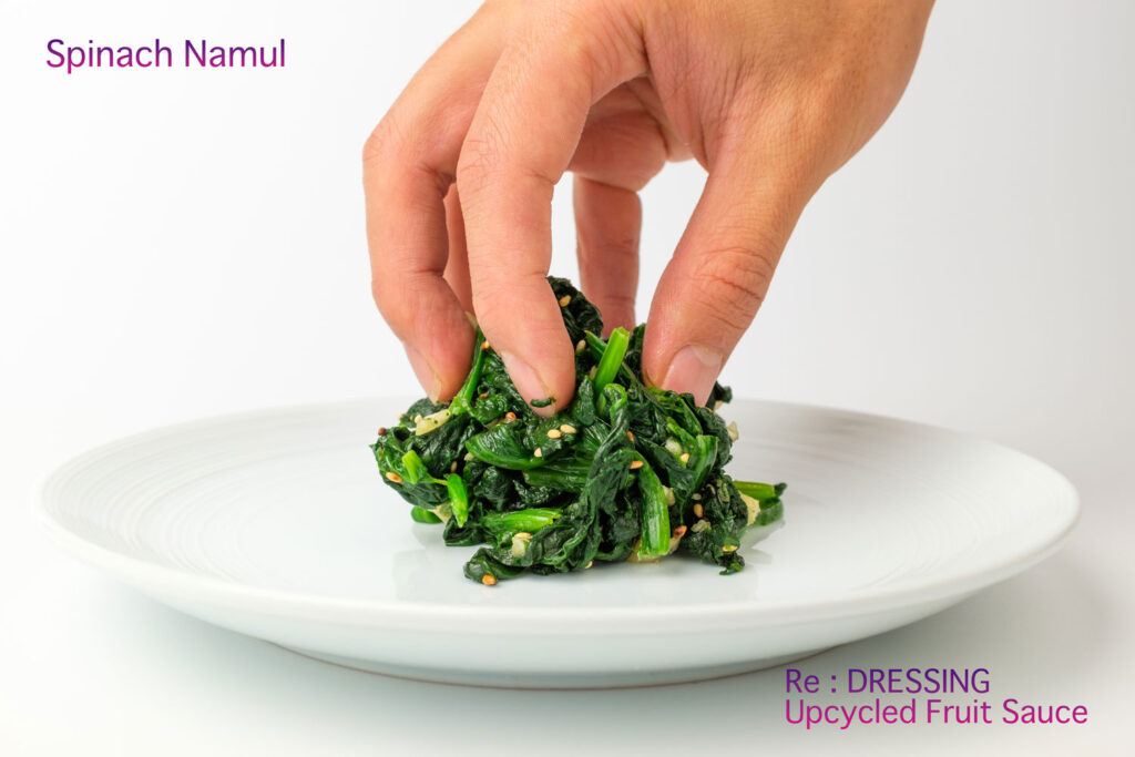 ほうれん草に使われるドレッシング＆ソース たれ　ロジュフード