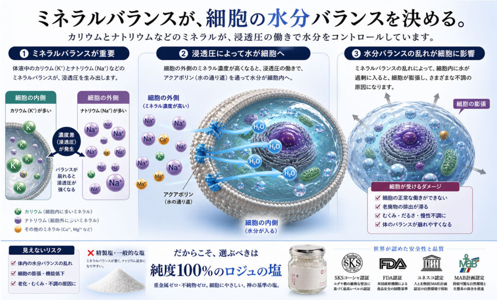 ロジュソルト ミネラル豊富 キレイな天日塩 世界トップ